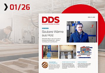 Titelseite des Magazins BM, Ausgabe 01/2026, mit dem Artikel „Mutig Neues wagen“ über die Küchenmanufaktur Beer und ihre Endress-Heizanlage